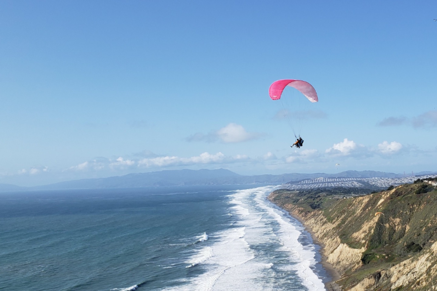 Tandem Paragliding Flight